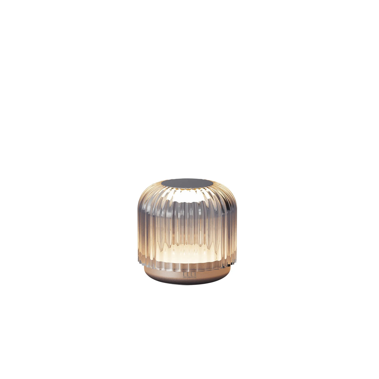 Tischleuchte – Kabelloses Design, Kristallglas Optik, Stufenlos Dimmbar - Grenelle | ELLE Decoration