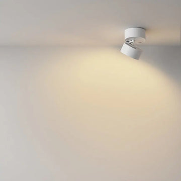 Deckenleuchte – Weißes Aluminium, 12 W Leistung, Warmweiß, Ø8,5 cm - Onda | Maytoni