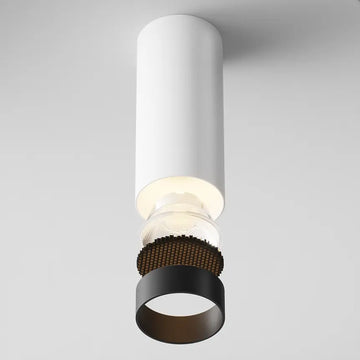 Deckenleuchte – Weißes Aluminium, 12 W LED, Warmweiß, TRIAC-Dimmung - Focus | Maytoni