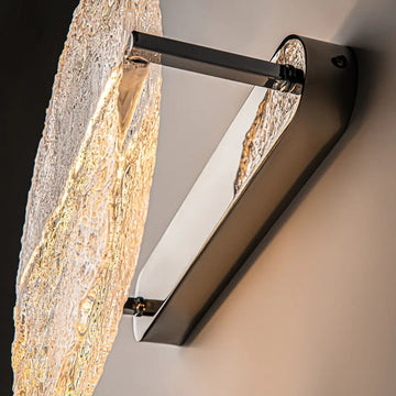 Wandleuchte – Chromfarbenes Metall, Acrylschirm, 360° Licht, 7 W Leistung, 11 cm Höhe - Mangata | Maytoni
