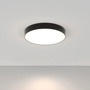 Black aluminum ceiling light with integrated 48W LED and neutral white light – Zon | Maytoni