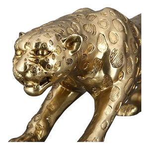 Dekofigur – Goldene Optik, Antike Oberfläche, Strukturierte Form - Gepard | Gilde