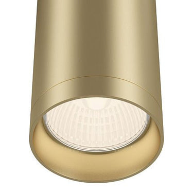 Deckenleuchte Matt‑Goldes Aluminium GU10‑Fassung Modernes Design & IP20 – Focus | Maytoni - Esszett Luxury | Stilvolles Wohnen mit Charakter