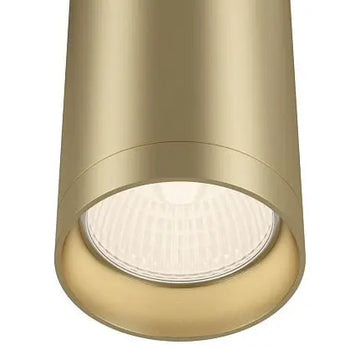 Ceiling lamp Matt gold aluminum GU10 socket Modern design & IP20 – Focus | Maytoni