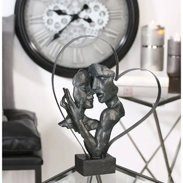 Skulptur – Antike Oberfläche, Bronzene Optik, Symbolisches Herz - Essential | Gilde