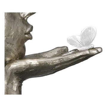 Skulptur – Antike Oberfläche, Silberne Optik, Ausdrucksstarkes Gesicht - Desire | Gilde