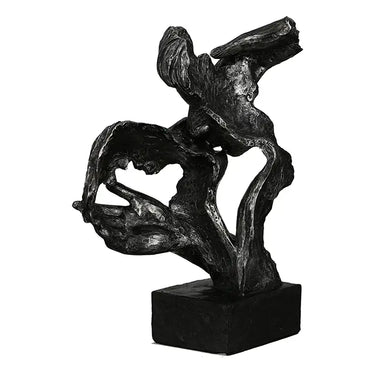 Skulptur – Antike Oberfläche, Paarmotiv, Silberne Akzente - Addiction | Gilde