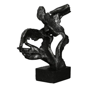 Skulptur – Antike Oberfläche, Paarmotiv, Silberne Akzente - Addiction | Gilde