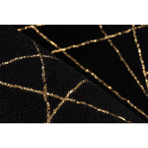 High-pile rug Polyester / Glitter print – Bijou 125 | Kayoom