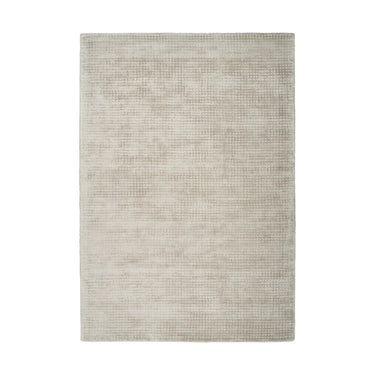 Teppich – Creme Viskose, Weiche Oberfläche, Pflegeleicht Design, 150 cm - Bridget 125 | Kayoom
