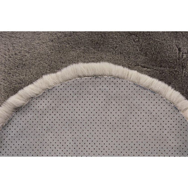 Teppich – Taupe Farbe, Weicher Flor, Felloptik 90 cm - Rabbit Light 825 | Kayoom