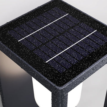 Wandleuchte aus grafitfarbenem Aluminium, solarbetriebenes LED mit Bewegungsmelder – Shatter | Maytoni - Esszett Luxury | Stilvolles Wohnen mit Charakter