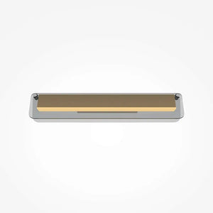 Wall lamp Brushed Brass, Glass Sphere, Integrated LED - Flat | Maytoni