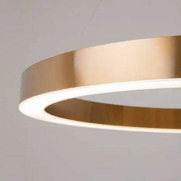 Pendelleuchte – Messing Finish, Acrylschirm, 58 W LED, IP20 Schutz, Ø80 cm - Saturno | Maytoni