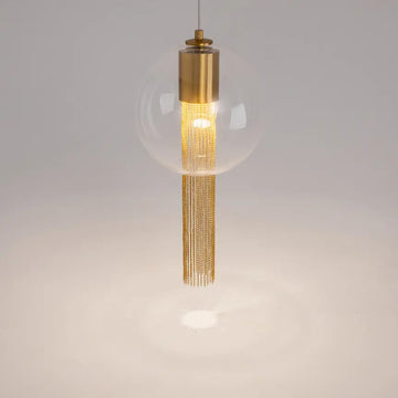 Pendelleuchte – Messing Finish, Metallgehäuse, 25 cm Schirm - Flusso | Maytoni