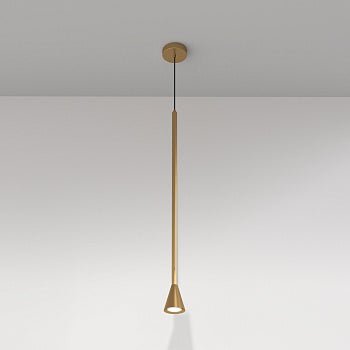 Pendelleuchte Goldfarbenes Metallgehäuse mit GU10 - Fassung, modernem Design und energiesparender Beleuchtung – Arc | Maytoni - Esszett Luxury | Stilvolles Wohnen mit Charakter