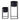 Flower Pot Set – Black Steel, Two Piece, Freestanding Design – Marla | House Nordic