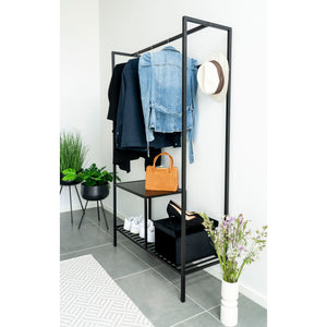 Blumentopf – Schwarzer Stahl, Zweier-Set, Höhenkombination - Ardola | House Nordic