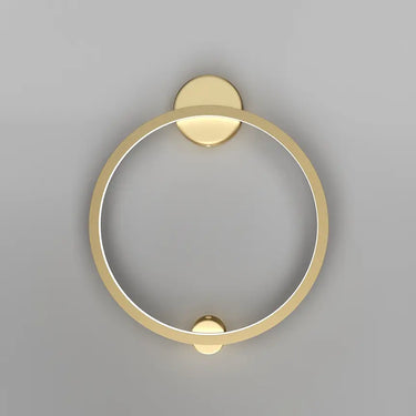 Matte Black Wall Light, Metal Frame, 22W LED – Halo | Maytoni
