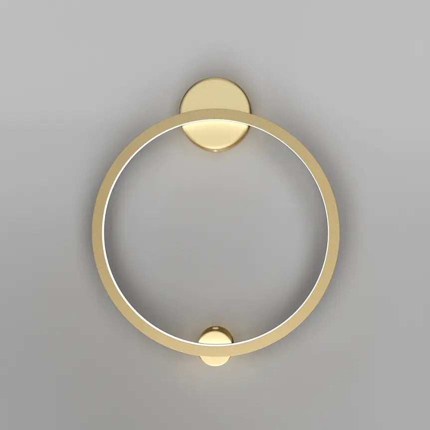 Matte Black Wall Light, Metal Frame, 22W LED – Halo | Maytoni