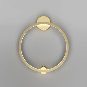 Matte Black Wall Light, Metal Frame, 22W LED – Halo | Maytoni