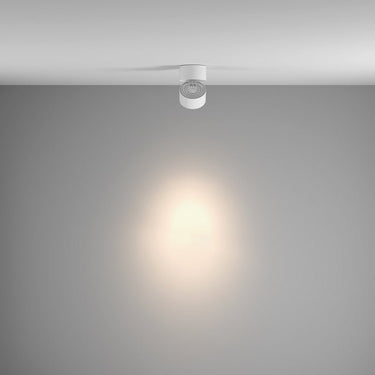 Deckenleuchte aus weißem Aluminium mit integrierter LED und neutralweißem Licht – Yin | Maytoni - Esszett Luxury | Stilvolles Wohnen mit Charakter