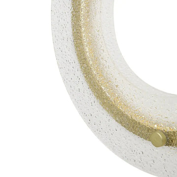 Wall light with gold finish and textured glass diffuser – Maya | Maytoni