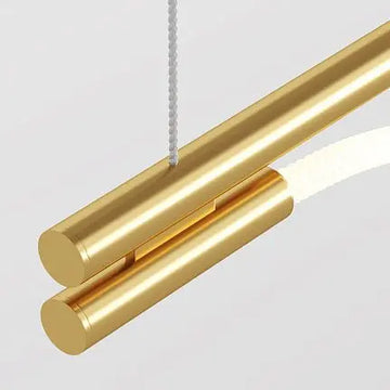 Pendant Light Crystal & Metal Design Adjustable Height & Integrated LED – Tau | Maytoni