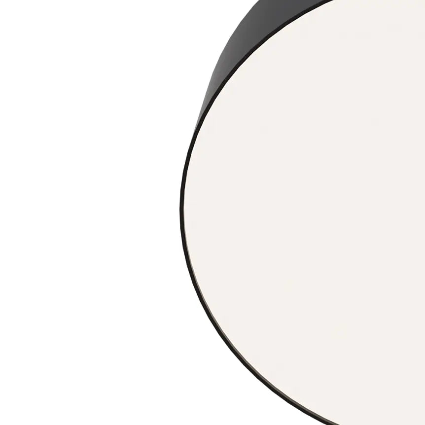 Black aluminum ceiling light with integrated 48W LED and neutral white light – Zon | Maytoni