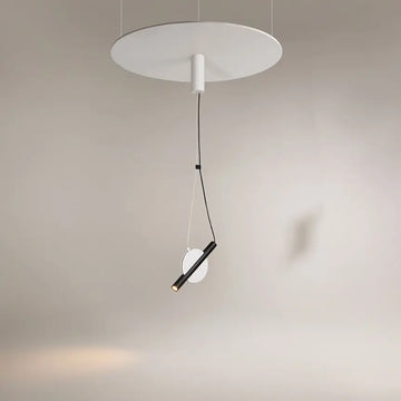 Pendelleuchte – Weißes Metall, LED integriert, Höhe 41 cm - Enigma | Maytoni