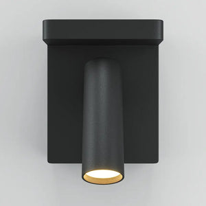 Wandleuchte – Schwarze Farbe, Aluminium Gehäuse, Elegantes Wanddesign, 30 mm - Aron | Maytoni