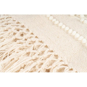 Decke – Naturfarben Handgewebt Fransen - Design – Bohist 325 | Kayoom - Esszett Luxury | Stilvolles Wohnen mit Charakter