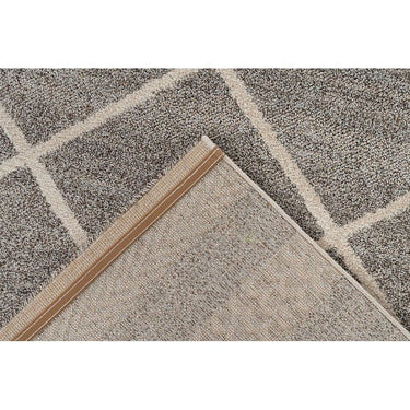 Teppich – Braun Beige, Grafisches Muster, Polypropylen 230 cm - Rhombus 225 | Kayoom