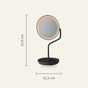 Spiegel mit LED, Wiederaufladbar, 5-fache Vergrößerung, Dimmbar, Aluminium – Versailles | Villeroy & Boch
