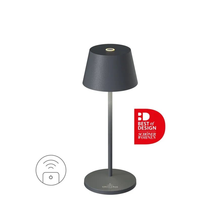 Tischleuchte Touch - Dimmer, IP65 Aluminium - Seoul Micro RC | Villeroy & Boch - Esszett Luxury | Stilvolles Wohnen mit Charakter