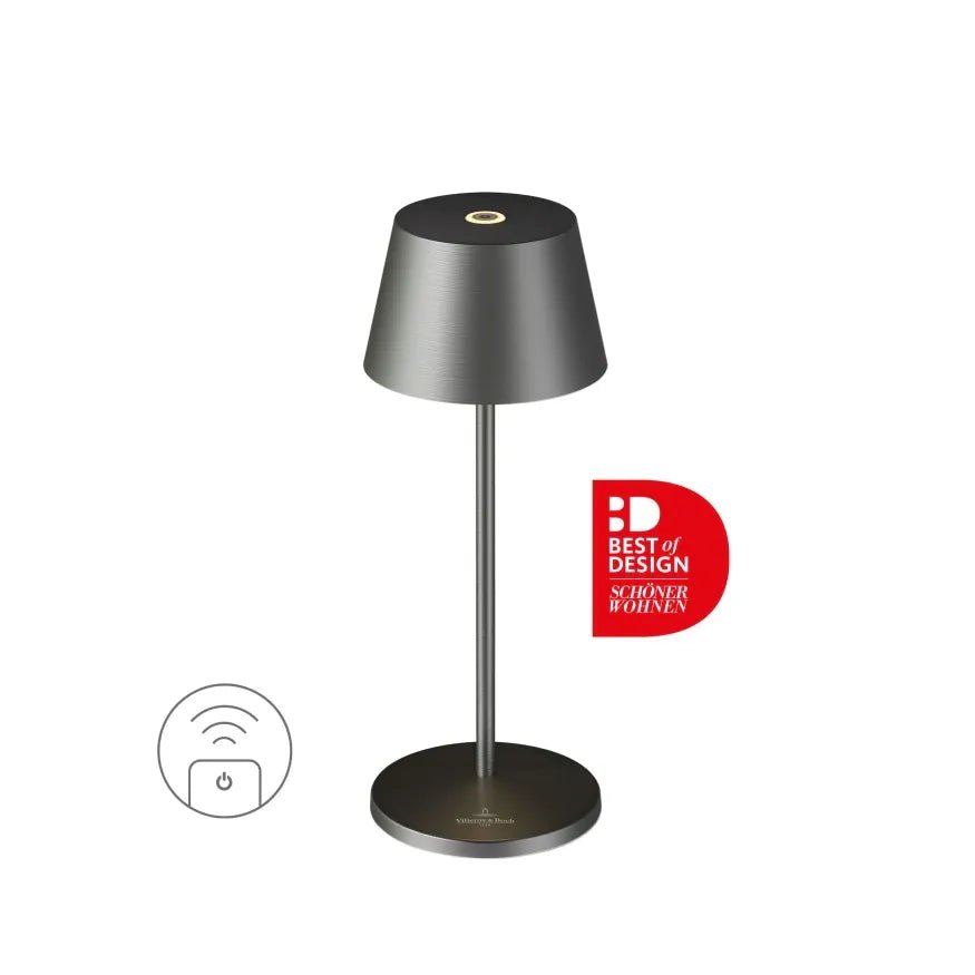 Tischleuchte Touch - Dimmer, IP65 Aluminium - Seoul Micro RC | Villeroy & Boch - Esszett Luxury | Stilvolles Wohnen mit Charakter