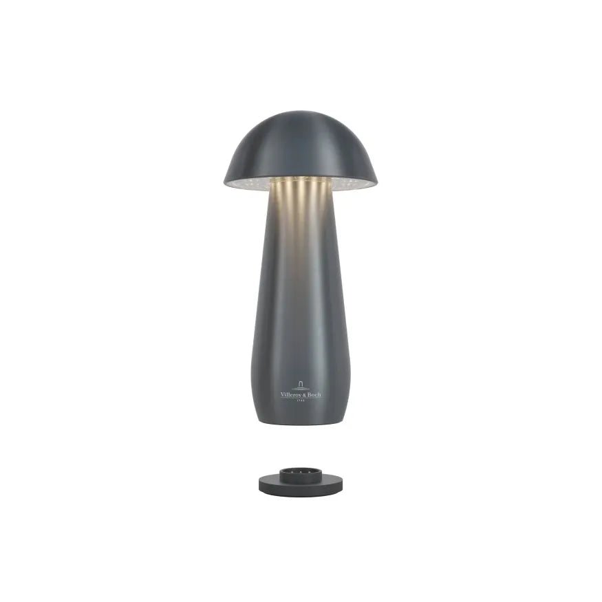 Tischleuchte Touch - Memory - Dimmer, IP44 Aluminium - Modena 16 cm | Villeroy & Boch - Esszett Luxury | Stilvolles Wohnen mit Charakter