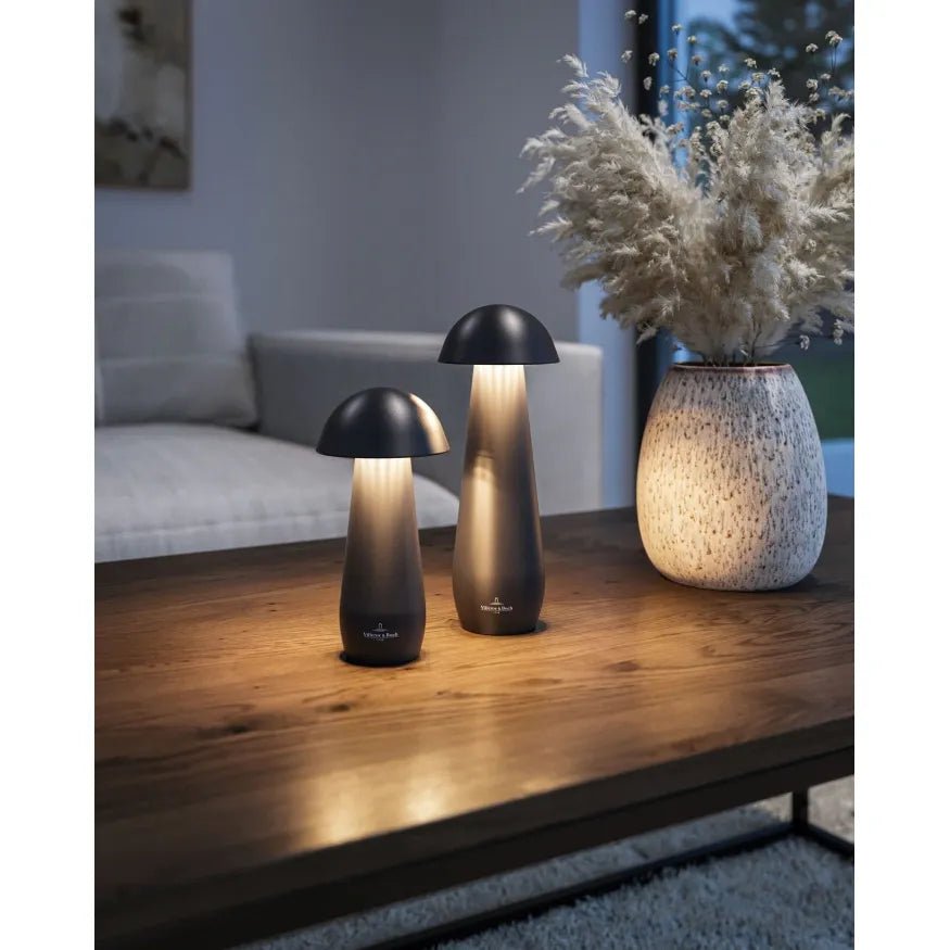 Tischleuchte Touch‑Memory‑Dimmer, IP44 Aluminium – Modena 21 cm | Villeroy & Boch - Esszett Luxury | Stilvolles Wohnen mit Charakter