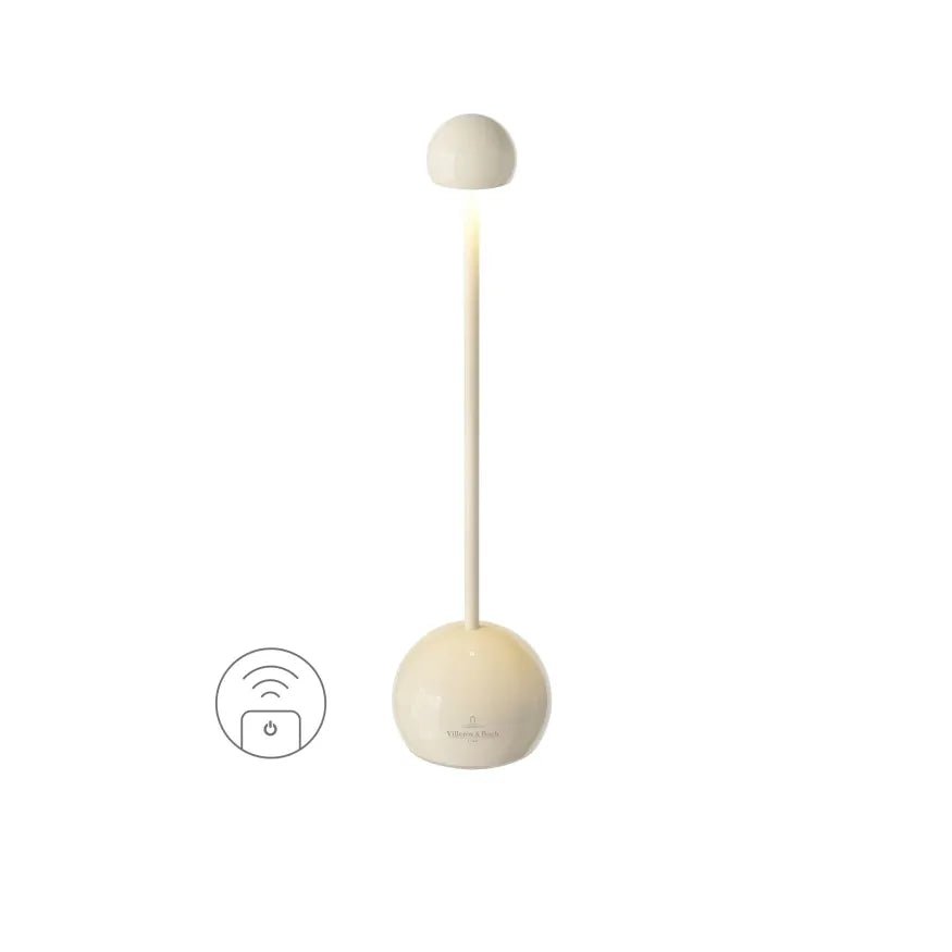 Tischleuchte – Wetterfest Dimmbar, Kabellos Tragbar, Keramikdesign - Elba RC | Villeroy & Boch