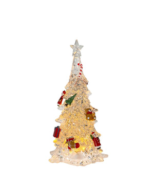 Dekobaum – Warmweiße LED, Wirbelnder Glitzer, Ohne Kabel - RAVELLO TOYS DELIGHT | Villeroy & Boch