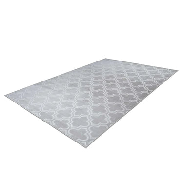 Teppich – Reliefmuster, Grau-Blau, Zweifarbige Optik, 120 x 170 cm - Monroe 125 | Kayoom