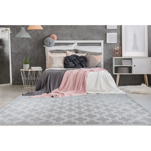 Rug Embossed High-Relief Pattern Ultra-Soft Plush Feel Non-Slip Backing – Monroe 125 | Kayoom