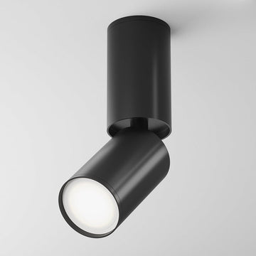 Deckenleuchte Schwarzes Aluminium, GU10‑Sockel – Focus S | Maytoni - Esszett Luxury | Stilvolles Wohnen mit Charakter