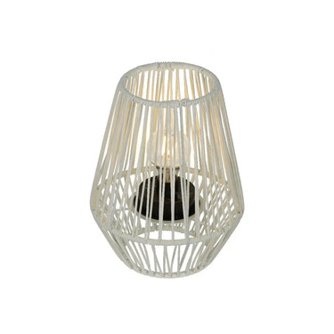 Solarlaterne – Warmes Licht, Weißes Design, Recyceltes Material  | Gilde