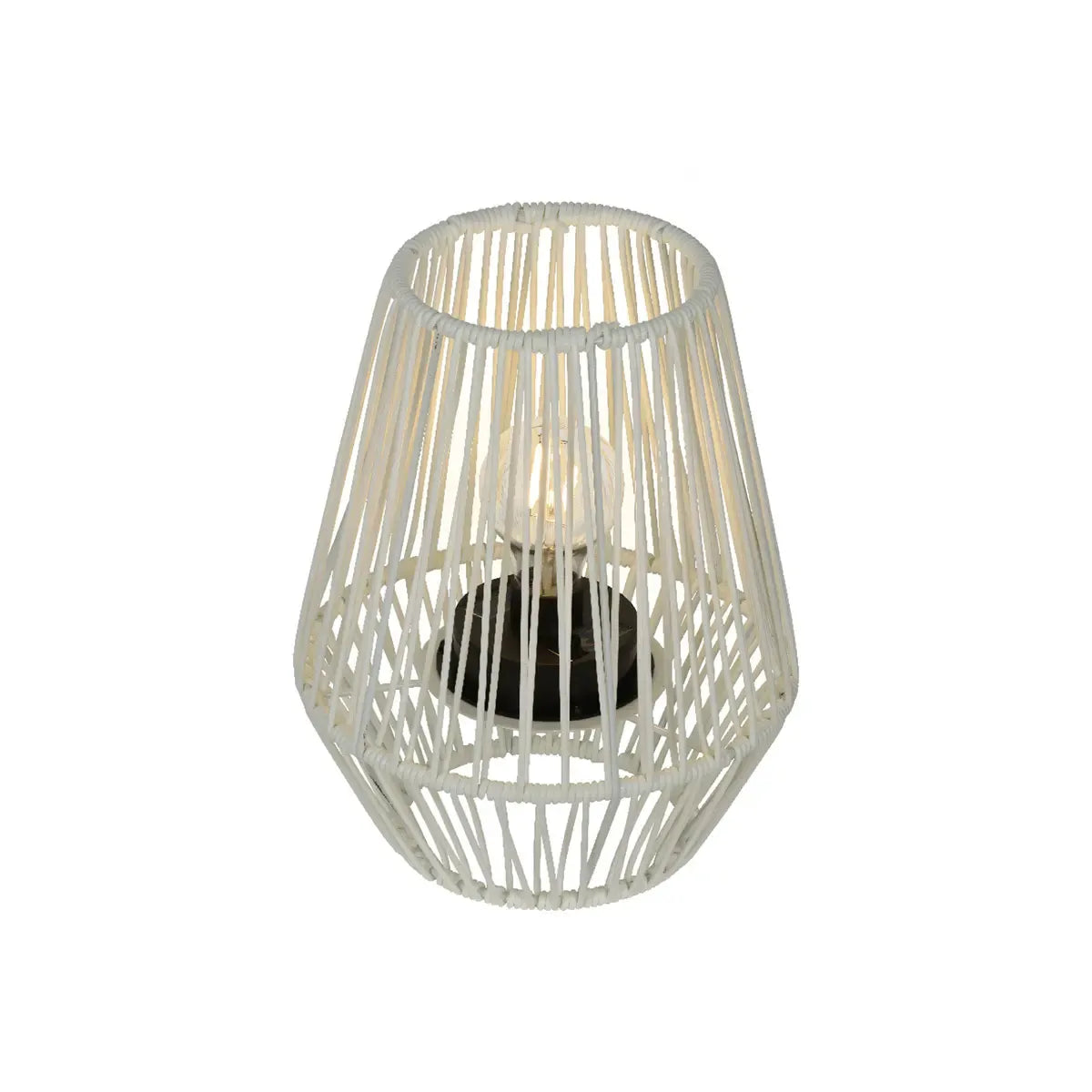 Solarlaterne – Warmes Licht, Weißes Design, Recyceltes Material  | Gilde