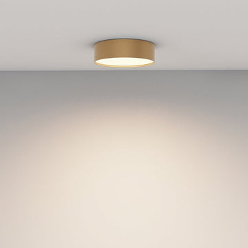 Deckenleuchte mattgoldenes Aluminium mit LED und warmweißem Licht – Zon | Maytoni - Esszett Luxury | Stilvolles Wohnen mit Charakter