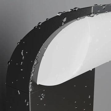 Landscape Luminaires Graphite-Aluminum & White Acrylic Diffuser – O446FL-L7GF3K | Maytoni