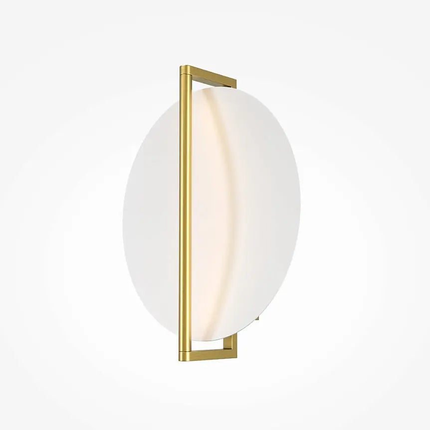 Wandleuchte – Goldfarbenes Aluminium, 14 W Leistung, Warmweiß, 30 cm Höhe - Mira | Maytoni
