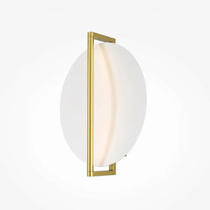 Wandleuchte – Goldfarbenes Aluminium, 14 W Leistung, Warmweiß, 30 cm Höhe - Mira | Maytoni