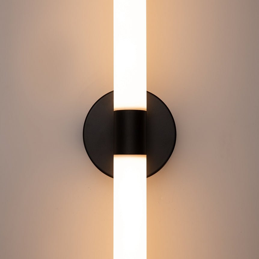 Wandleuchte Schwarz Aluminium, matter weißer Diffusor, 16 W LED 3000 K – Axis | Maytoni - Esszett Luxury | Stilvolles Wohnen mit Charakter